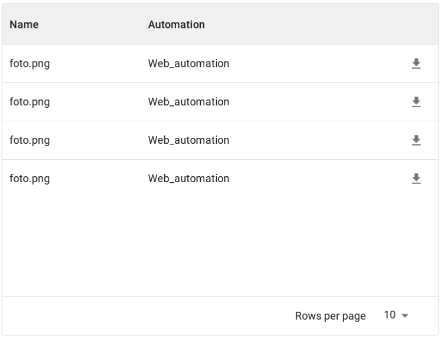 screenshot of the result files screen showing the images saved after running parallel automation processing in python